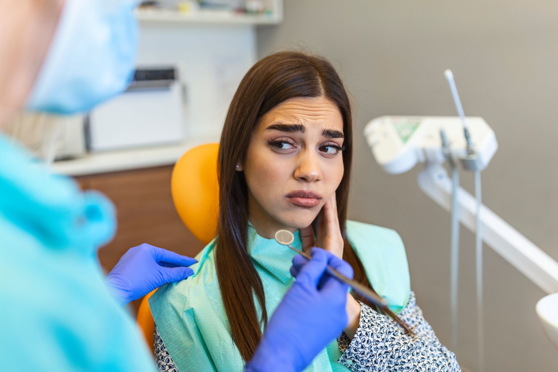 Dental visit for root canal